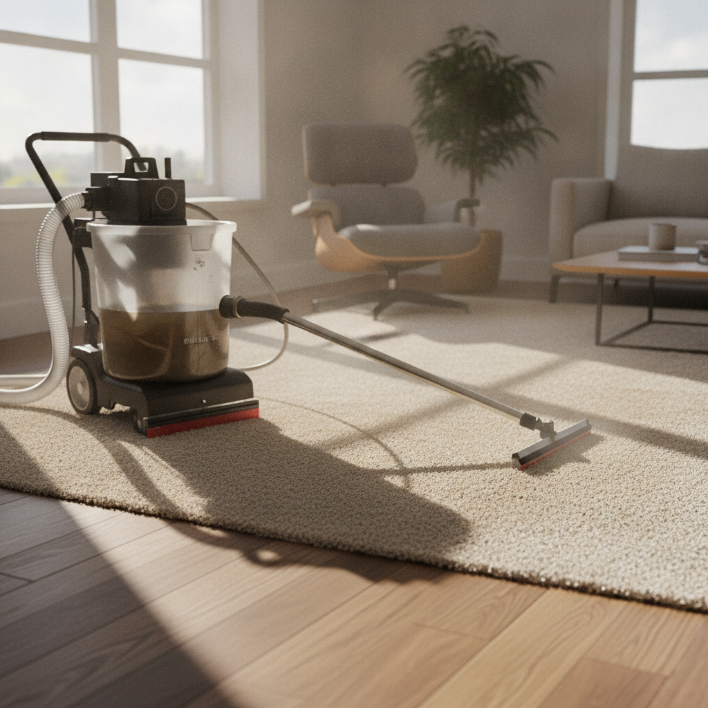 Carpet Cleaning - No Face and No Text